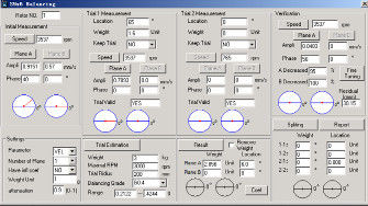 Vibração do analisador/equilibrador da vibração HG956-2 e detecção de falha do rolamento do multiparâmetro da análise de espectro do ruído
