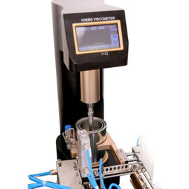 Sistema de testes robótico com o misturador para conseguir o monitor a dispersão