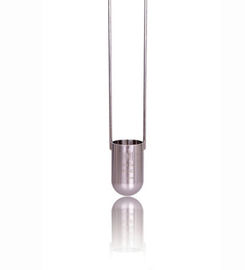 Copo de Zahn usado para medir a viscosidade dos líquidos Newtonian Newtonian ou próximos