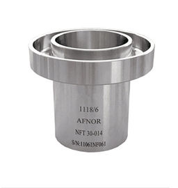 o copo de Afnor do volume de 100±1 ml com 30-300 segundos flui tempo, corpo da liga de alumínio