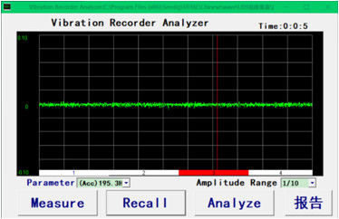 Medida de baixa frequência sem emenda do analisador da vibração da terra/estrutura