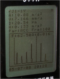 Pequeno- do coletor ISO10816 da vibração FFT do rolamento de HG-911H do analisador/dados feito sob medida