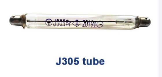 Tubo contrário de Geiger do vidro de tubo do Muller de J305 Geiger para o dosímetro pessoal