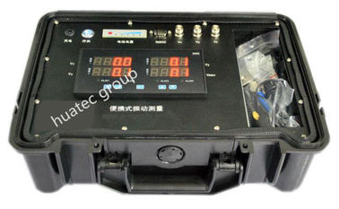 Medidor de vibração do canal HGS923 4, monitoração de vibração &amp; sistema de gravação para a monitoração contínua