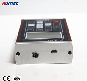 O LCD indica o verificador portátil da dureza do metal de Leeb. Verificador da dureza do durómetro do metal portátil
