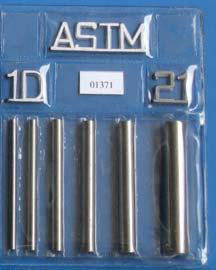Indicador IQI da qualidade da imagem do penetrómetro de Penetrameter do fio de ASME E1025 ASTM E747