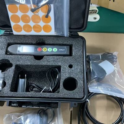 RS485 Ethernet Não contato sem acoplamento Eco único Eco duplo EMAT Medidor de espessura ultrasônica TG-14D