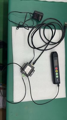 RS485 Ethernet Não contato sem acoplamento Eco único Eco duplo EMAT Medidor de espessura ultrasônica TG-14D