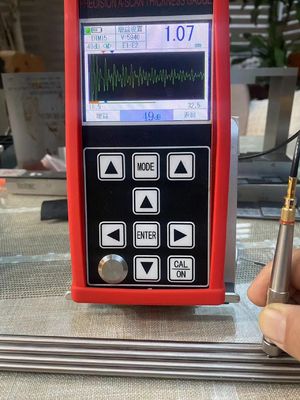 Uma varredura B varredura 0,001mm resolução penetrante revestimento ultra-sônico htigh medidor de espessura