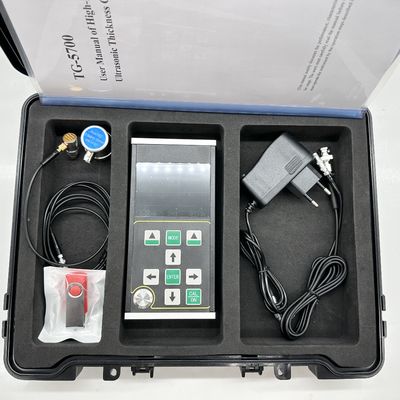 Calibre de espessura ultrassônico portátil de pouco peso com frequência da medida de 4hz 8hz 16hz