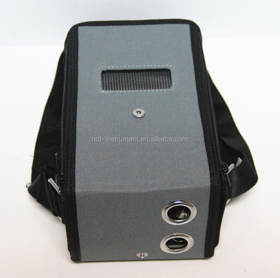 Medidor de espessura ultrassônico com faixa de temperatura de 0-50°C, faixa de medição de 0,75 mm a 300 mm e profundidade de teste de 120 mm