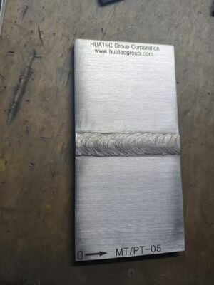 Kit de Bloco de Teste Padrão para Treinamento e Exame de Inspeção por Líquido Penetrante PT