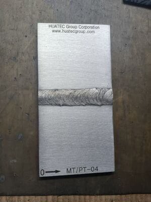 Kit de Bloco de Teste Padrão para Treinamento e Exame de Inspeção por Líquido Penetrante PT