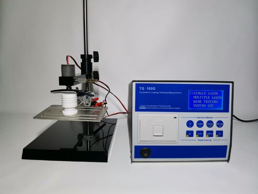 Medidor de Espessura Eletrolítico (Coulômetro) HUATEC TG-100G Testador de Espessura Coulométrico Impressora Embutida