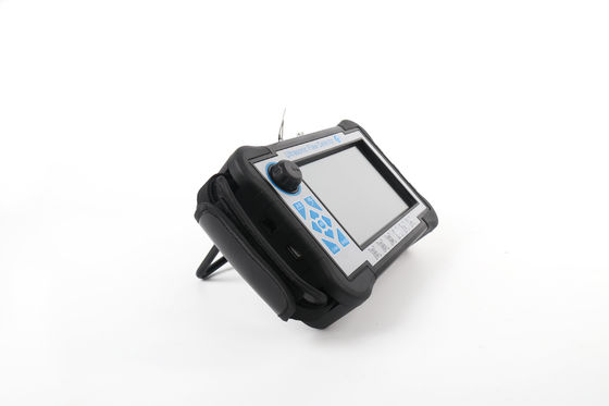 Do tela táctil ultrassônico portátil do detector da falha do cartão do Sd função da calibração auto